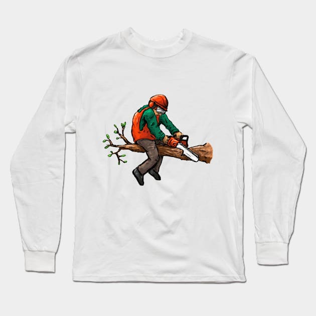 Save Yourself Long Sleeve T-Shirt by Frochka